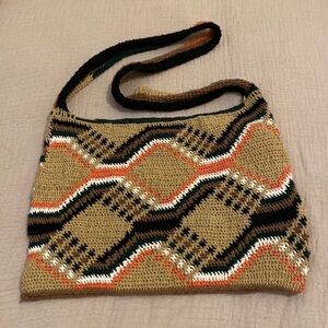 AMONG EQUALS SHOULDER / CROSSBODY BOHO STYLE BAG . Very good condition